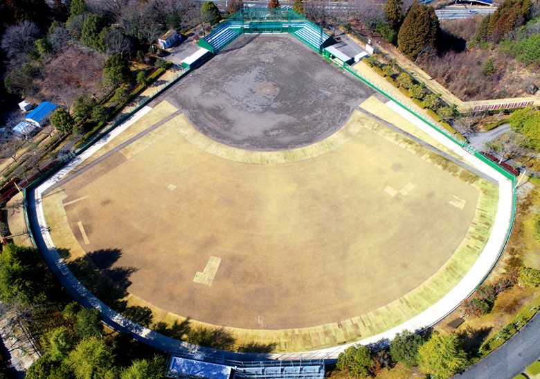 まきがね公園テニスコート･野球場改修工事
